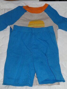 BOYS KIRKLAND SUMMERTIME PAJAMA SET SIZE 8